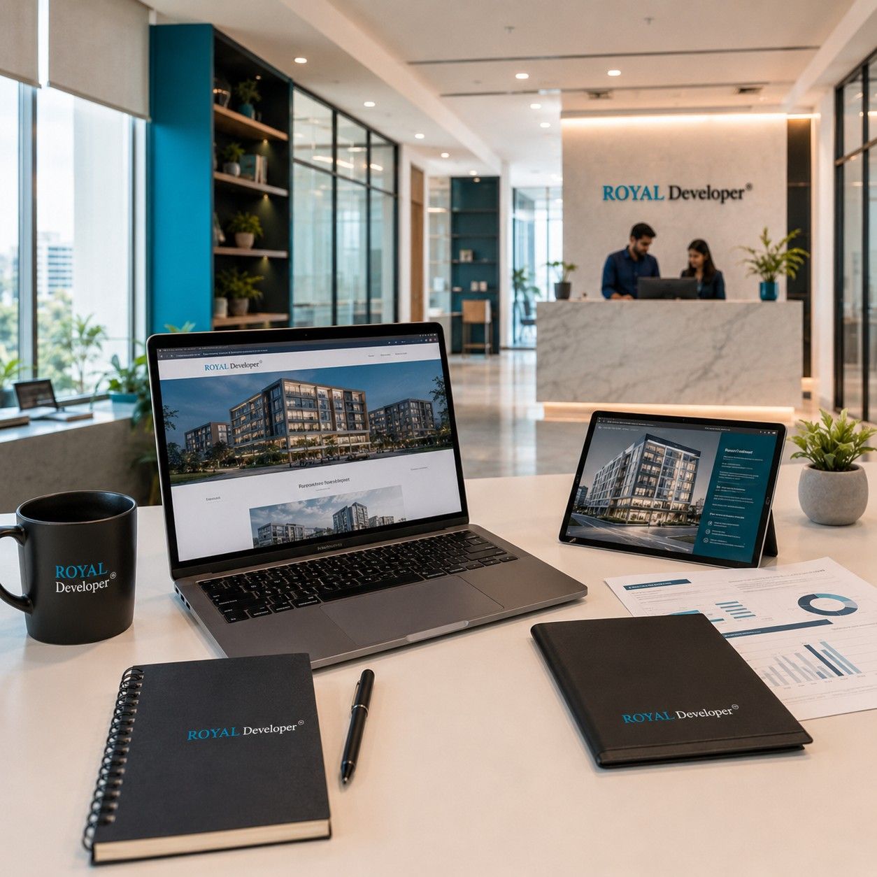 Royal Developer company identity