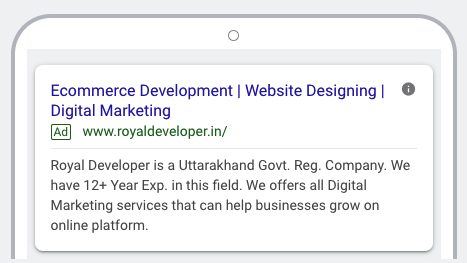 Responsive Search Ads - Preview